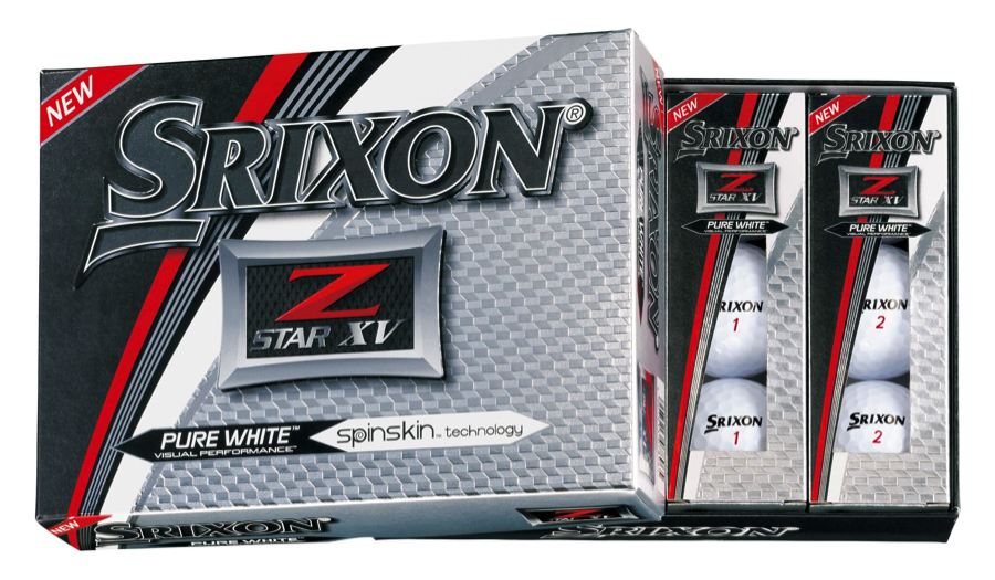 Srixon z star golf balls with nccga logo