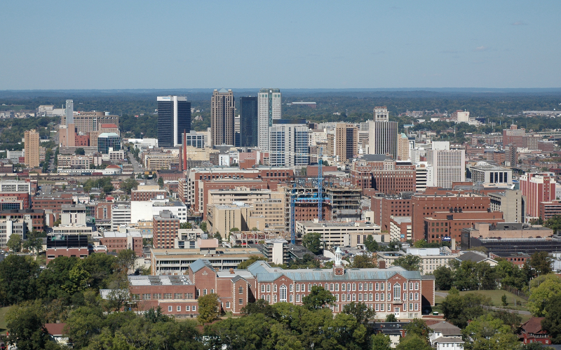 Birmingham skyline