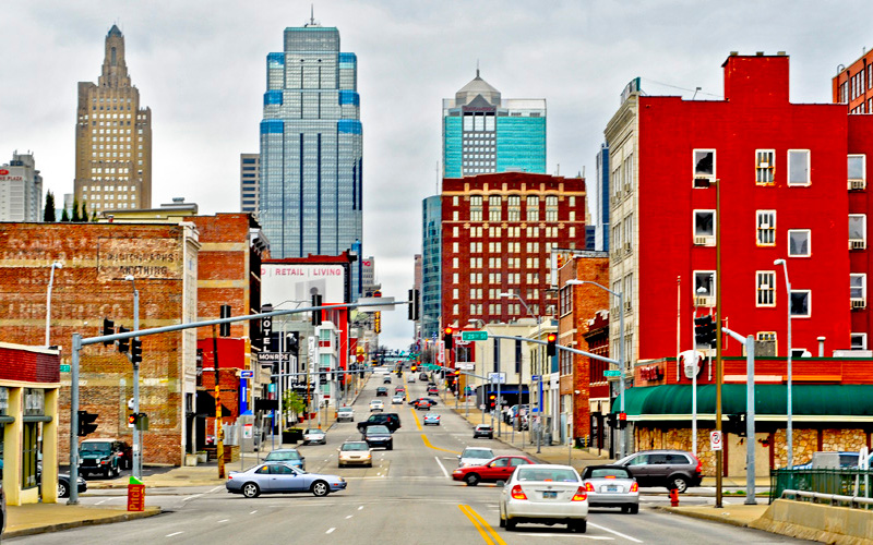 Kansas city skyline