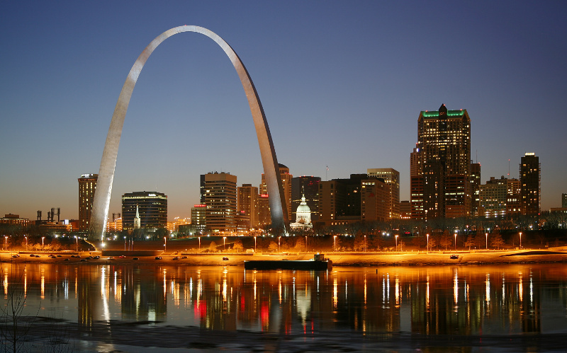 St louis skyline